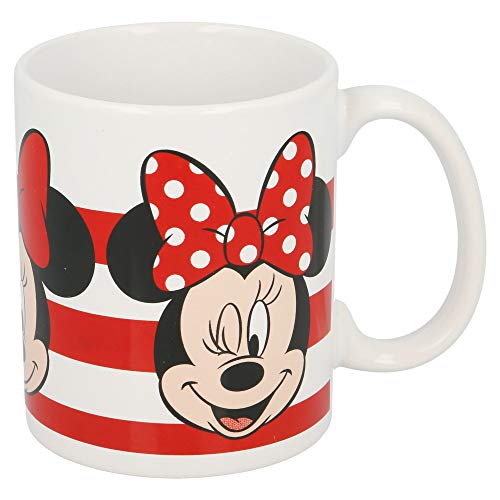 TAZA CERAMICA 325 ML CON CAJA | MINNIE MOUSE - DISNEY - STRIPES