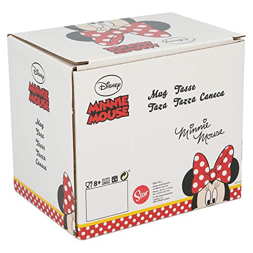 TAZA CERAMICA 325 ML CON CAJA | MINNIE MOUSE - DISNEY - STRIPES