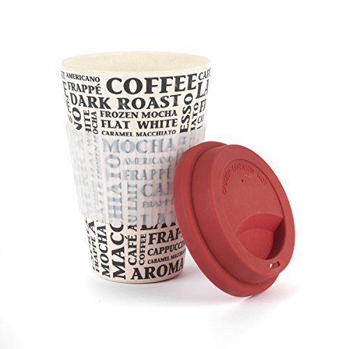 Taza Sippy reutilizable para llevar sin BPA Coffee Aroma de Cambridge® CM04529