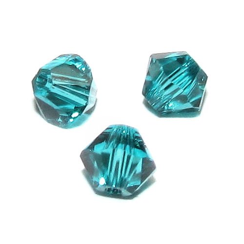 TCC Sourcing 5328 - Cuentas de cristal de Swarovski Elements (72 unidades, circonio azul, 4 mm, elementos cristalizados)