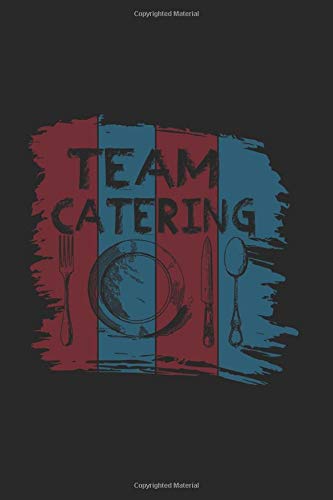 Team Catering Notebook: Journal 6x9 inches with 120 pages with Dot Graph paper