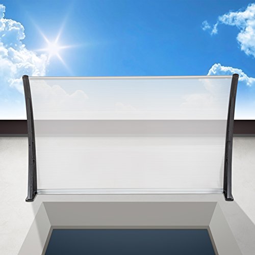 TecTake MARQUESINA Techo TOLDO Dosel para Puertas PROTECCIÓN - Varias tamaños - (Tamaño: 150 cm | No. 401265)