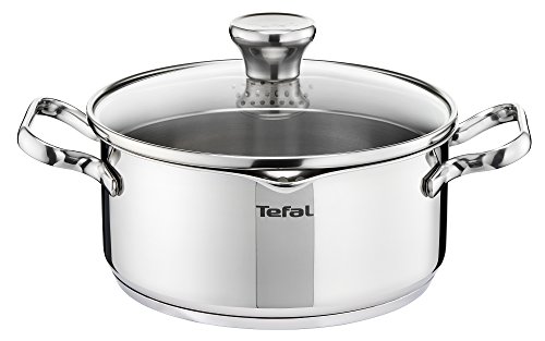 Tefal A70544 Duetto Olla 20 cm, Apta para inducción