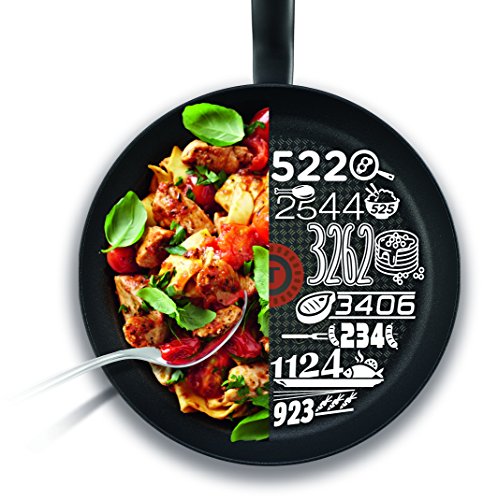 Tefal Chef's Delight C6960332 Sartén Multiuso Alrededor - Cacerola (Alrededor, Sartén Multiuso, Negro, 175 °C, Aluminio, Thermo-Spot)