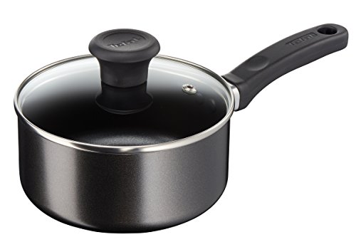 Tefal Delight B020S544 Color Negro, Thermo-Spot, Acero Inoxidable, Batería de Cocina de 5 Piezas