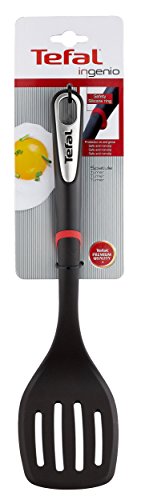 Tefal K2060814 - Espátula termoresistente, plástico, negro/rojo