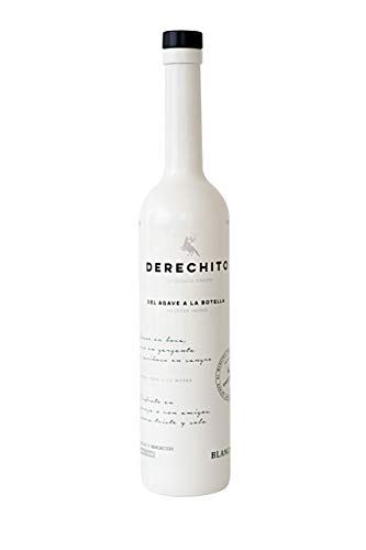 TEQUILA DERECHITO BLANCO 100% AGAVE AZUL