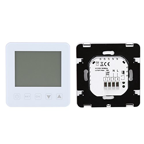 Termostato LCD Regulador de Temperatura del Termóstato Programable del LCD Digital para el Equipo de Calefacción Eléctrico