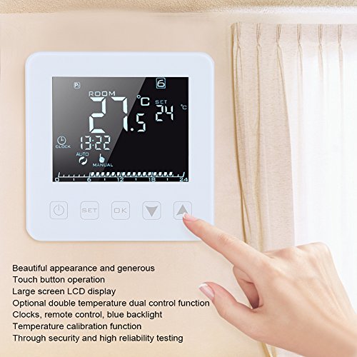 Termostato LCD Regulador de Temperatura del Termóstato Programable del LCD Digital para el Equipo de Calefacción Eléctrico