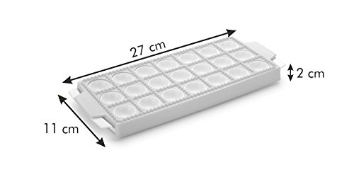 Tescoma 630878 Moldes para Pastas, Amarillo, 11.5 x 2.7 x 30.2 cm