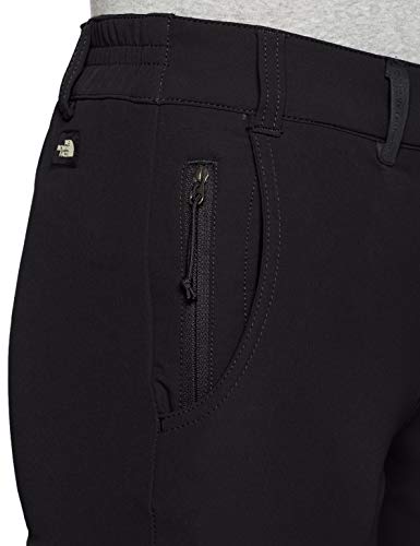 The North Face W Stshl PT SM Pantalón Softshell Tanken (Entallado), Mujer, TNF Black, REG6