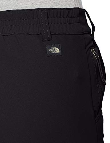 The North Face W Stshl PT SM Pantalón Softshell Tanken (Entallado), Mujer, TNF Black, REG6