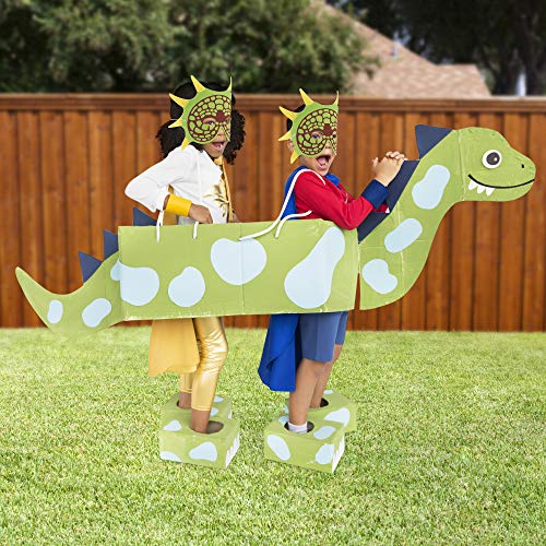 THE TWIDDLERS 30 Máscaras de Espuma de Dinosaurio para Niños con Correas Elásticas| Durable y No Tóxico| Dino Animales Fiesta Halloween Disfraces Piñata Juguetes Cumpleaños Decoración Regalo.