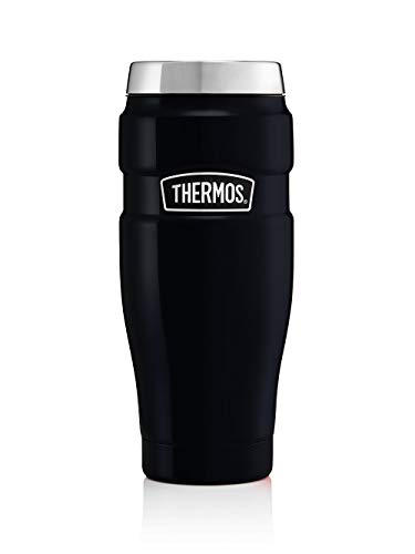 Thermos 101509 - Vaso de viaje de acero inoxidable, azul oscuro, 0.47L