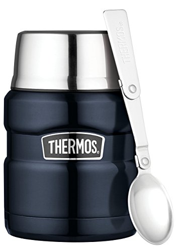 Thermos Stainless King Food - Fiambrera térmica (0,47 L), color azul