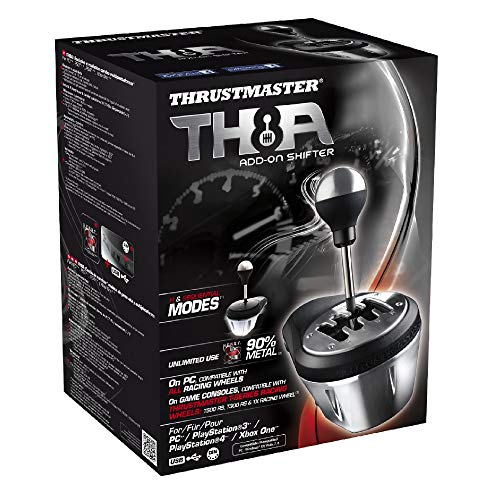 Thrustmaster TH8A - Palanca de cambio, Multiplataforma, Cambio Manual y Secuencial