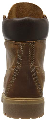 Timberland Heritage 6 Inch Premium Waterproof, Botas para Hombress, Marrón (Medium Brown Nubuck), 40 EU