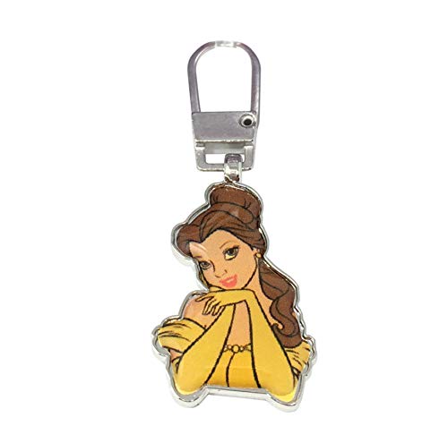 Tirador de cremallera metálico, princesa Disney Bella Ref. 245