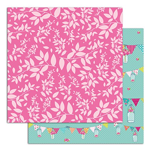 Toga ps154 un Dimanche a la campagne – Juego de 6 Hojas Papel 30,5 x 30,5 x 0,1 cm, Multicolor