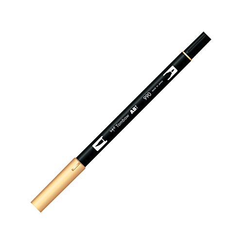 Tombow  - Rotulador de punta doble, color beige (990 Light Sand)