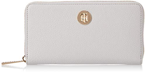 Tommy Hilfiger - Th Core Lrg Za Wallet, Carteras Mujer, Multicolor (Micro Chip), 2.5 x 10.2 x 17.8 cm (W x H L)