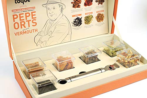 Toque Kit 6 botánicos para Vermouth estuche premium con ingredientes, instrucciones y herramienta profesional - 77 g