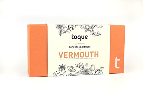 Toque Kit 6 botánicos para Vermouth estuche premium con ingredientes, instrucciones y herramienta profesional - 77 g