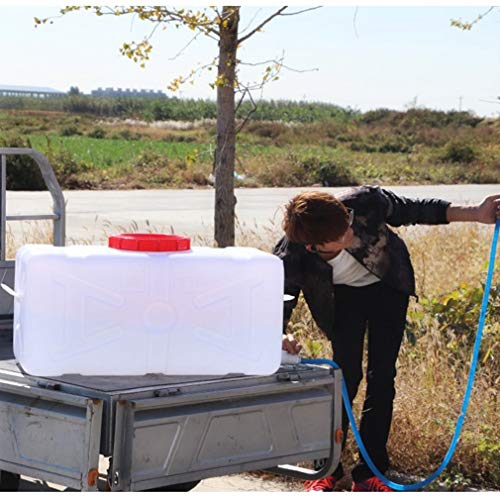 Torre de Almacenamiento de Agua Rectangular, Tanque de Agua de Gran Capacidad para el hogar al Aire Libre Grueso de plástico de Calidad alimentaria Cubo de Camping para automóvil/Barril Industrial