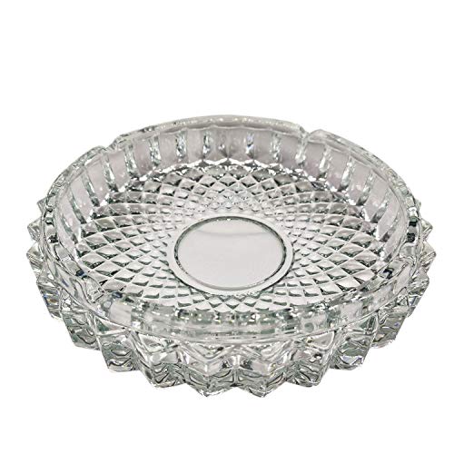 Tortuga de cristal con bandeja de vidrio para Feng Shui y Vastu Pond Pot / Vastu / Feng Shui Glass Tortuga de cristal Prosperidad Energía positiva Decoración o regalo Tortuga de buena suerte