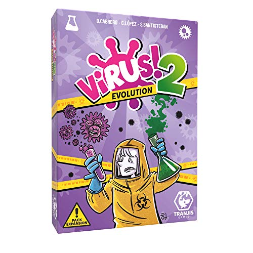 Tranjis Games - VIRUS! 2 Evolution (Expansión) - Juego de cartas (TRG-12evo)