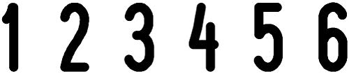 Trodat 4846 - Numerador estándar, 6 cifras, 4 mm