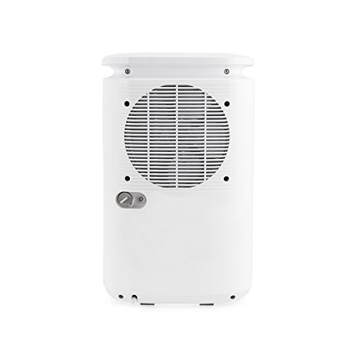 TROTEC Deshumidificador eléctrico TTK 30 E, 10L/24h, Indicador LED, Depósito1,9 L, Portátil, Para Habitaciones de 15m²/37m³, Silencioso, 270 W, Auto-Apagado, Temporizador, Secado de Ropa