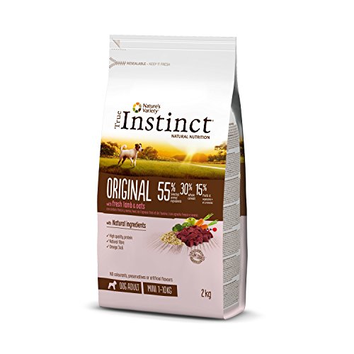 True Instinct Original Pienso para Perros Mini Adultos con Cordero - 2 kg