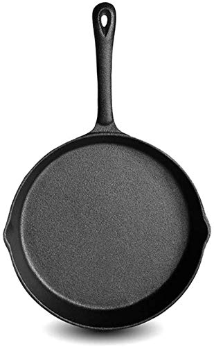 TTZY Cocinar Moldeada sartenes ollas sartén sartén 25cm sartén de Hierro Pan, Tortilla sartén Antiadherente hogar Sartén Cacerola SHIYUE