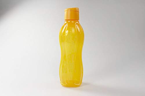 Tupperware To Go Eco 750ml Botella para Beber Naranja con Cierre de Clip FBA 36166