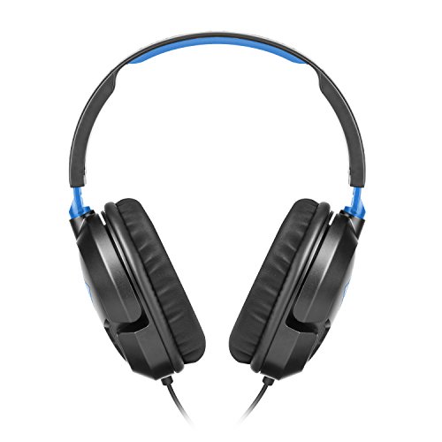 Turtle Beach Recon 50P Auriculares Gaming PS4, PS5, Xbox One, Nintendo Switch y PC, Negro / Azul