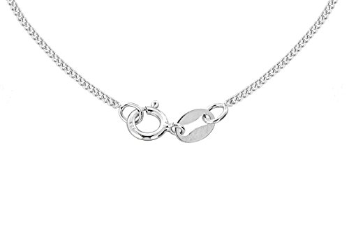 Tuscany Silver Collar con colgante de mujer con plata de ley (925/1000), letra L, 46 cm