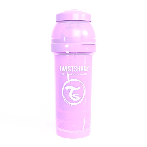 Twistshake 78258 - Biberón, color pastel morado