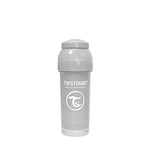 Twistshake 78260 - Biberón, color pastel gris