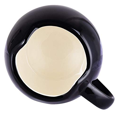 ufengke Creativo Negro Gato Tazas De Café Tazas De Té De Porcelana, Lindo Mug De Cerámica Tazas Desayuno Pareja Taza, Para Regalo, La Familia Y La Oficina