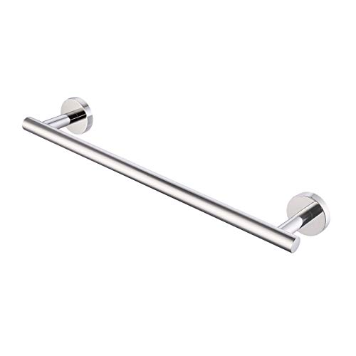 Umi. por Amazon 40,6 cm Toallero de barra de pared para baño y cocina, acero inoxidable SUS304 pulido y RESISTENTE A LA CORROSIÓN, A2000S40DG