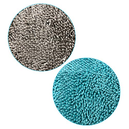 Umi.Essentials Spray Mop Microfibre Pad Refill 2 Pack 1000x Machine Washable Reusable 15.7'' X 5.5''for Cleaning Wet/Dry Floor (2Total)