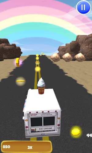 Una Carrera Ice Cream Truck: Juego 3D Driving - FREE Edition