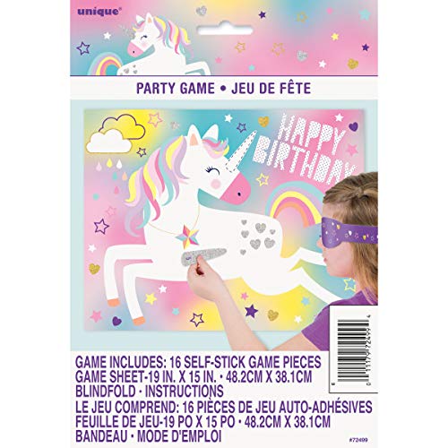 Unique Party - Juego de Fiesta Unicornio para 16 (72499) , color/modelo surtido