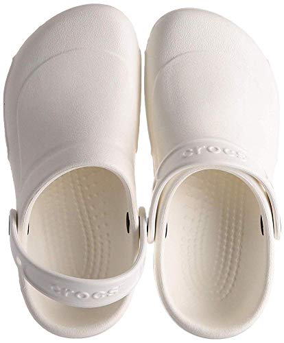 Unisex Crocs Bistro – Zuecos, Blanco (Blanco), M10W12