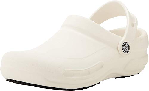 Unisex Crocs Bistro – Zuecos, Blanco (Blanco), M10W12