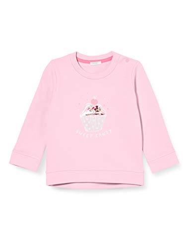 United Colors of Benetton Felpa Sudadera, Rosa (Rosa 14p), 74 para Bebés