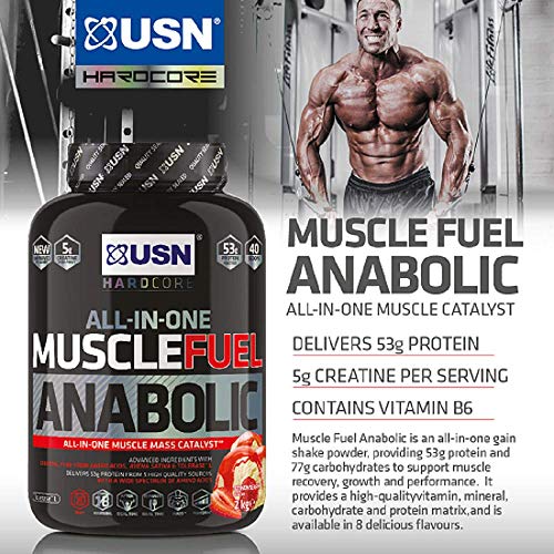 USN Muscle Fuel Anabolic Cookies & Cream - 4000 gr