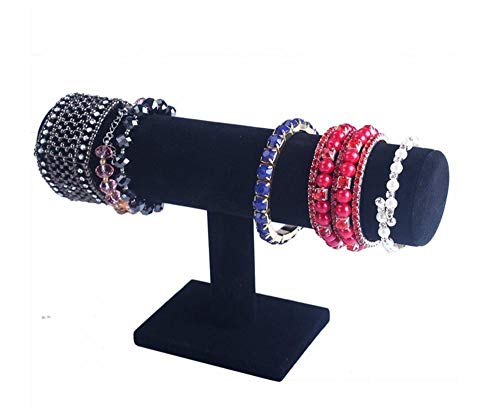 Uteruik Soporte Organizador de joyería de una Sola Capa para Pulsera Relojes Pulseras estantes joyería, 1 Unidad (MC-#u)