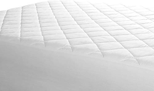 Utopia Bedding - Protector de colchón Acolchado - Microfibra - Transpirable - Funda para colchon estira hasta 38 cm de Profundidad - 150 x 200 cm, Cama 150